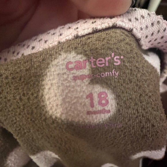 Baby Fleece Footed Sleepers 12-18 Months - Picture 4 of 8